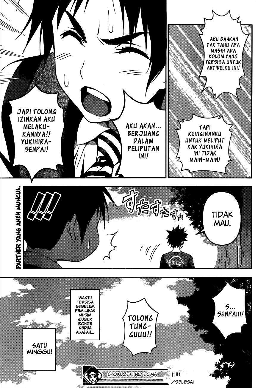 Shokugeki no Souma Chapter 81 Gambar 19