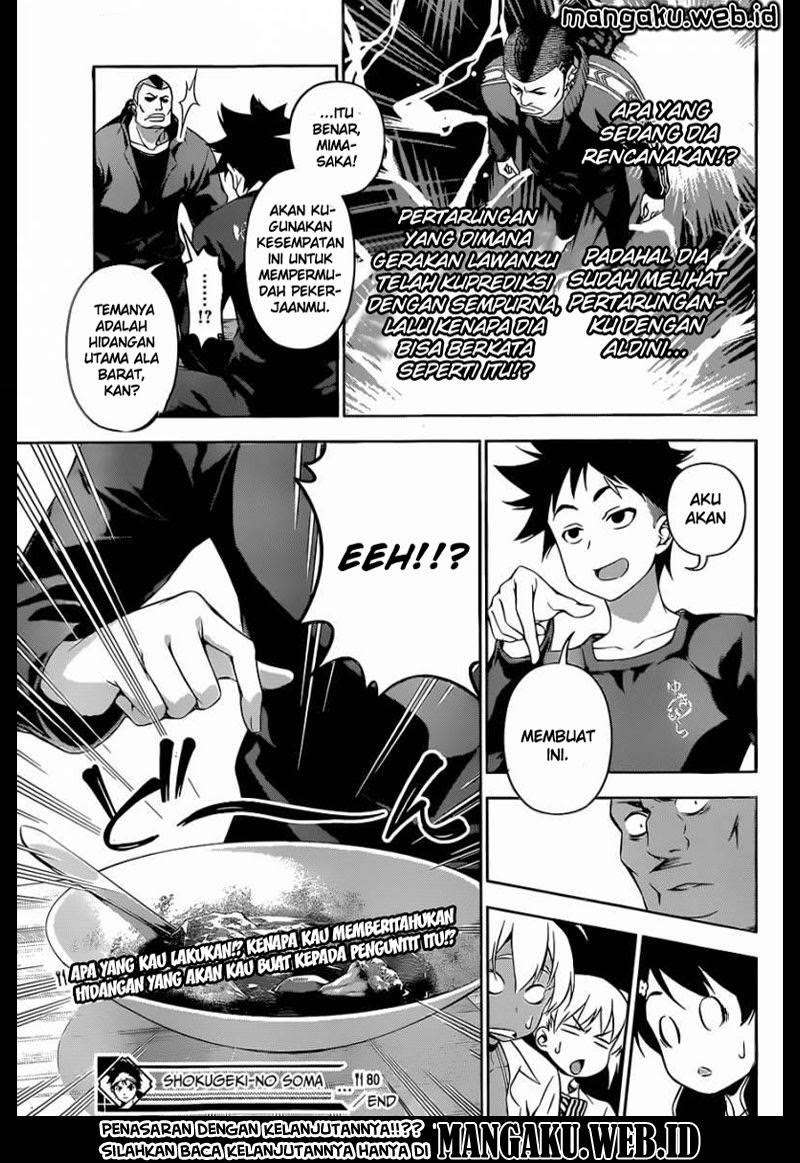 Shokugeki no Souma Chapter 80 Gambar 18