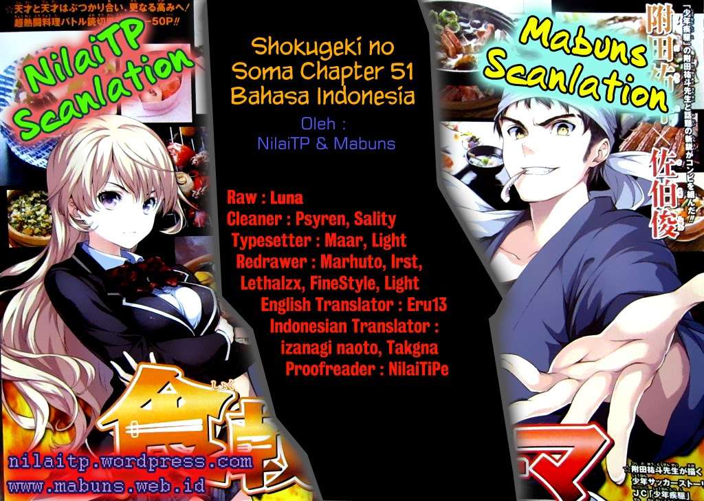 Baca Komik Shokugeki no Souma Chapter 51 Gambar 1