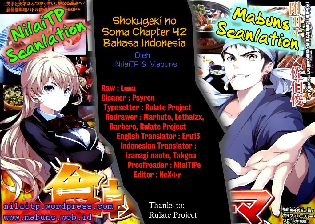 Baca Komik Shokugeki no Souma Chapter 42 Gambar 1