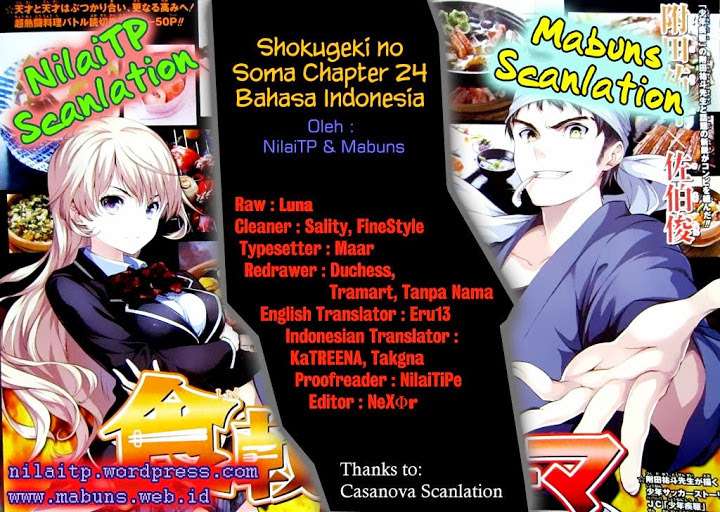 Baca Komik Shokugeki no Souma Chapter 24 Gambar 1
