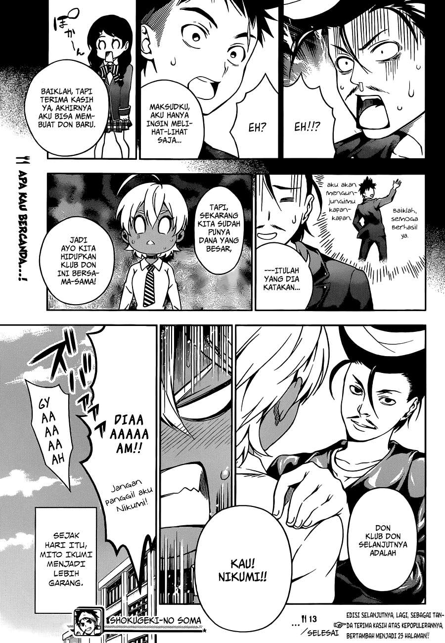 Shokugeki no Souma Chapter 13 Gambar 19