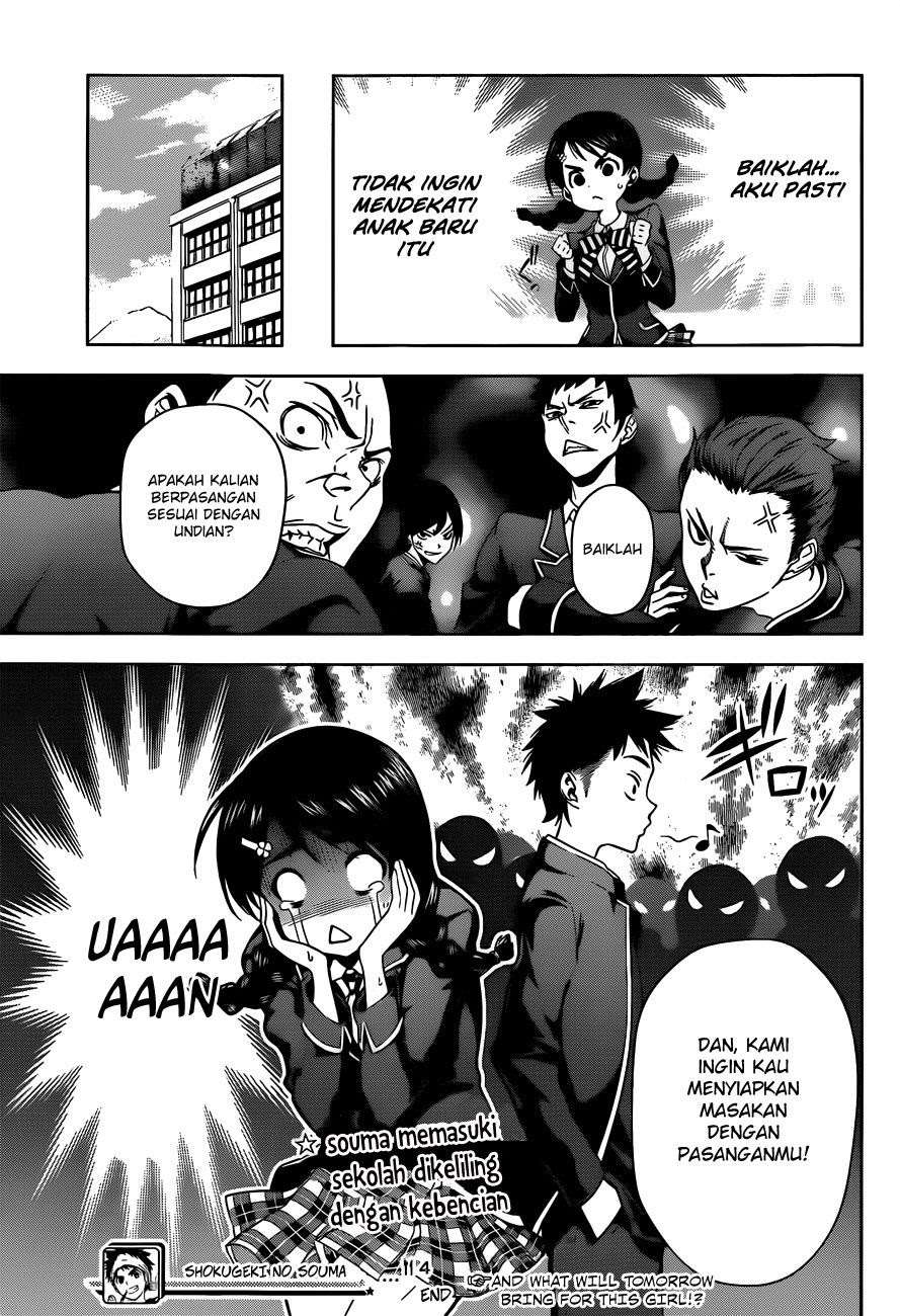 Shokugeki no Souma Chapter 4 Gambar 19