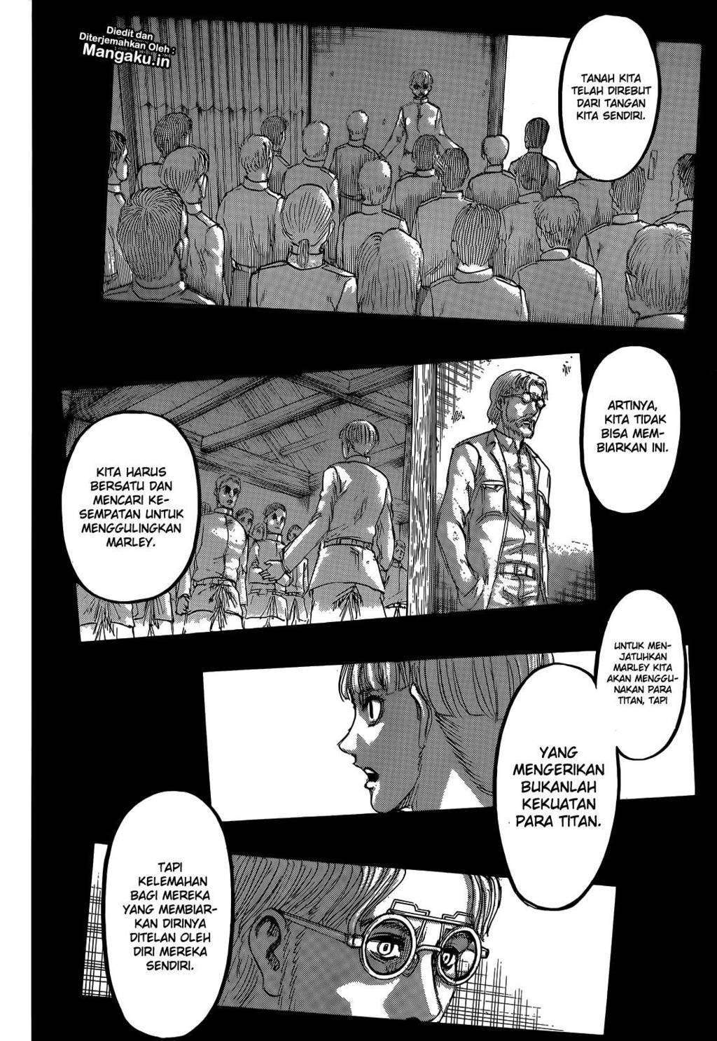 Shingeki no Kyojin Chapter 115 Gambar 9