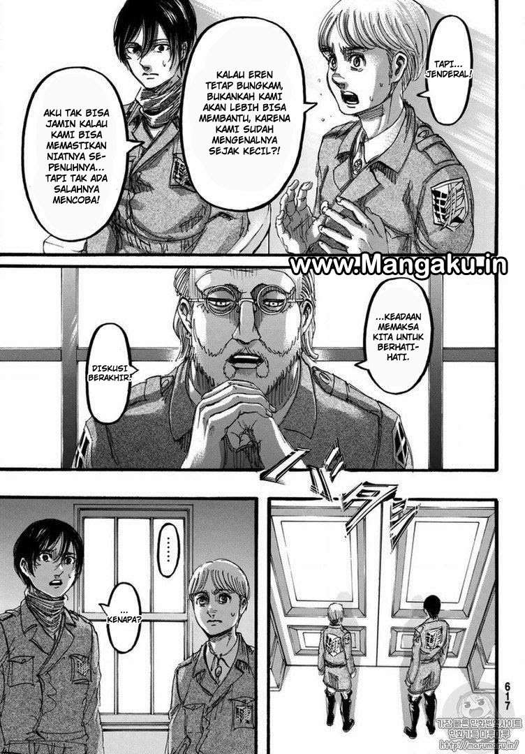 Shingeki no Kyojin Chapter 110 Gambar 28
