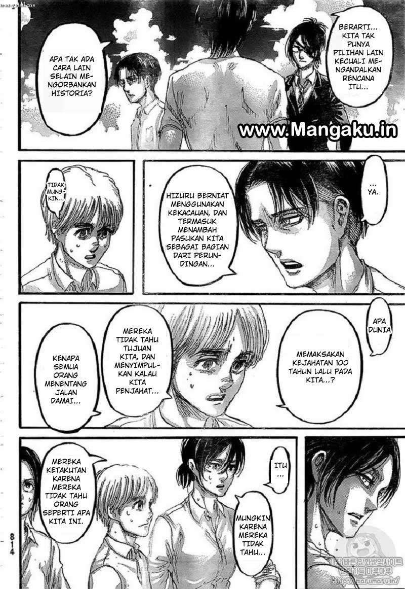 Shingeki no Kyojin Chapter 108 Gambar 16