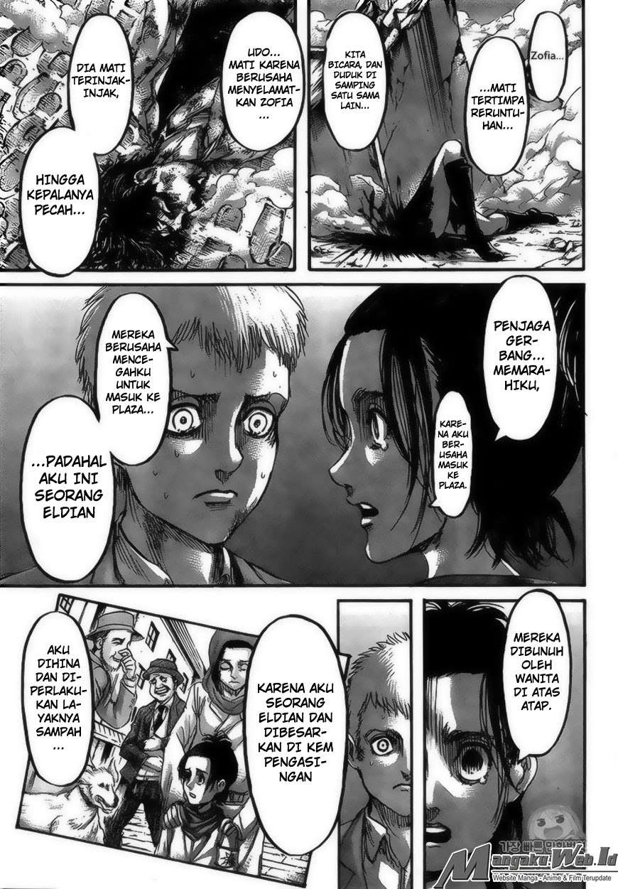 Shingeki no Kyojin Chapter 105 Gambar 12