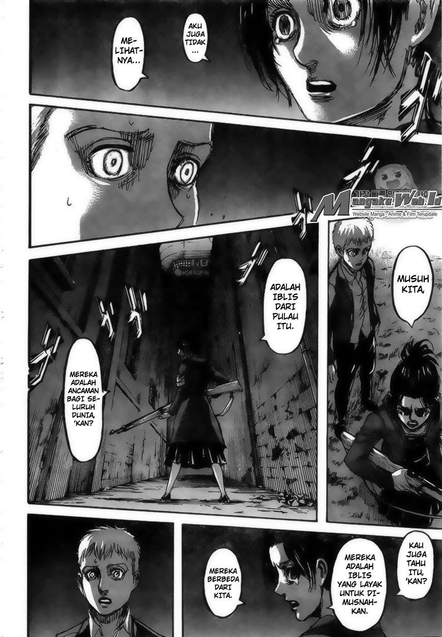 Shingeki no Kyojin Chapter 105 Gambar 15