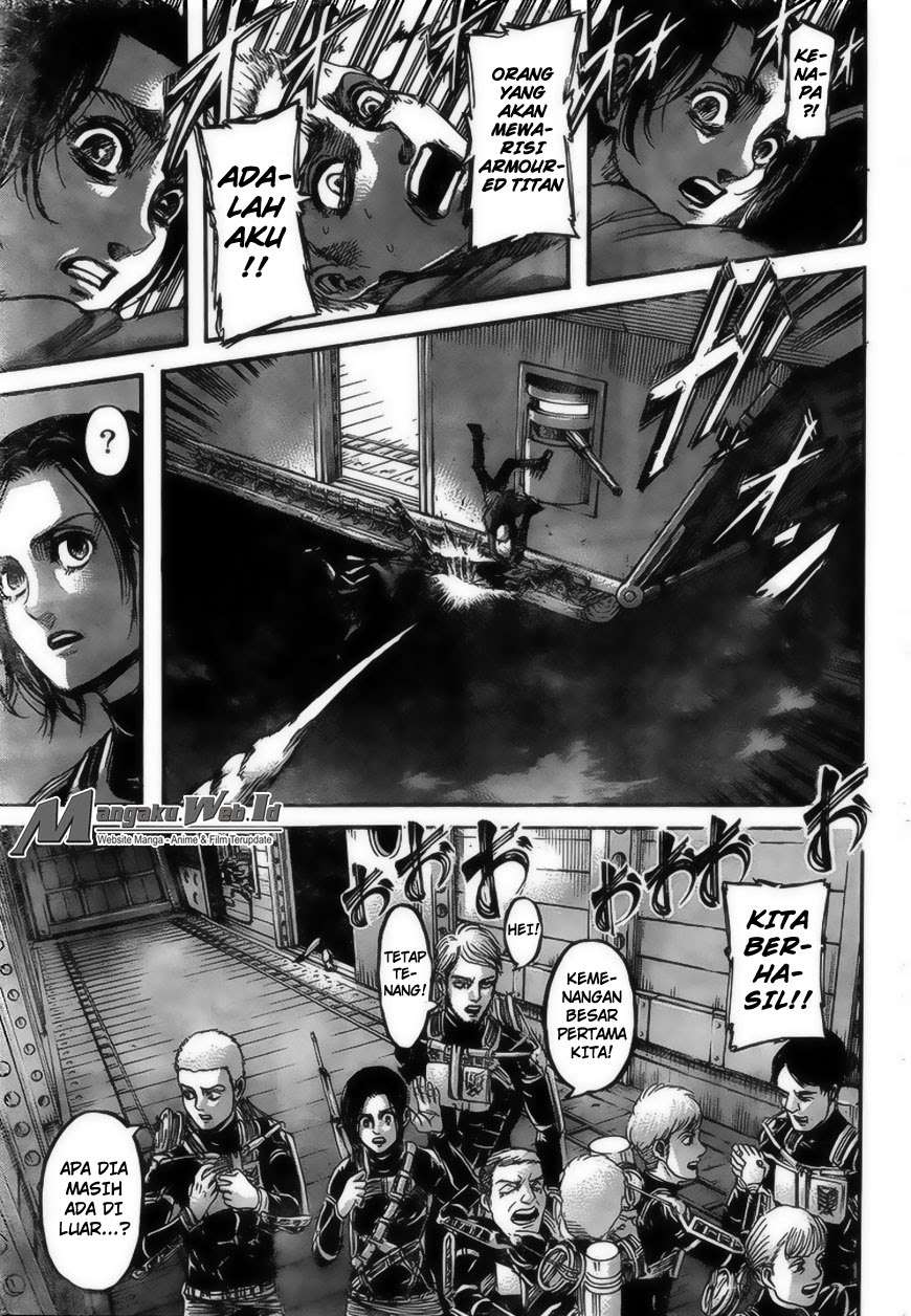 Shingeki no Kyojin Chapter 105 Gambar 24