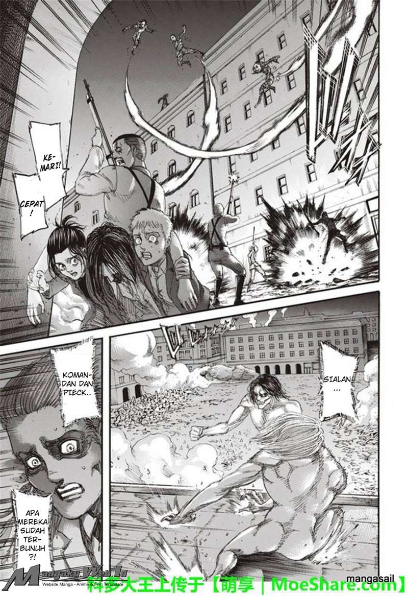 Shingeki no Kyojin Chapter 104 Gambar 12