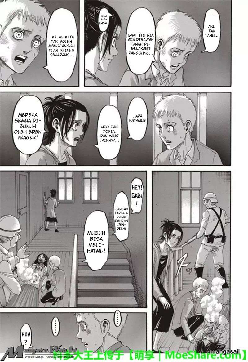 Shingeki no Kyojin Chapter 104 Gambar 20