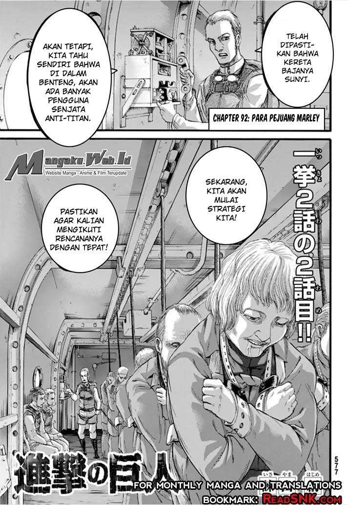Baca Manga Shingeki no Kyojin Chapter 92 Gambar 2