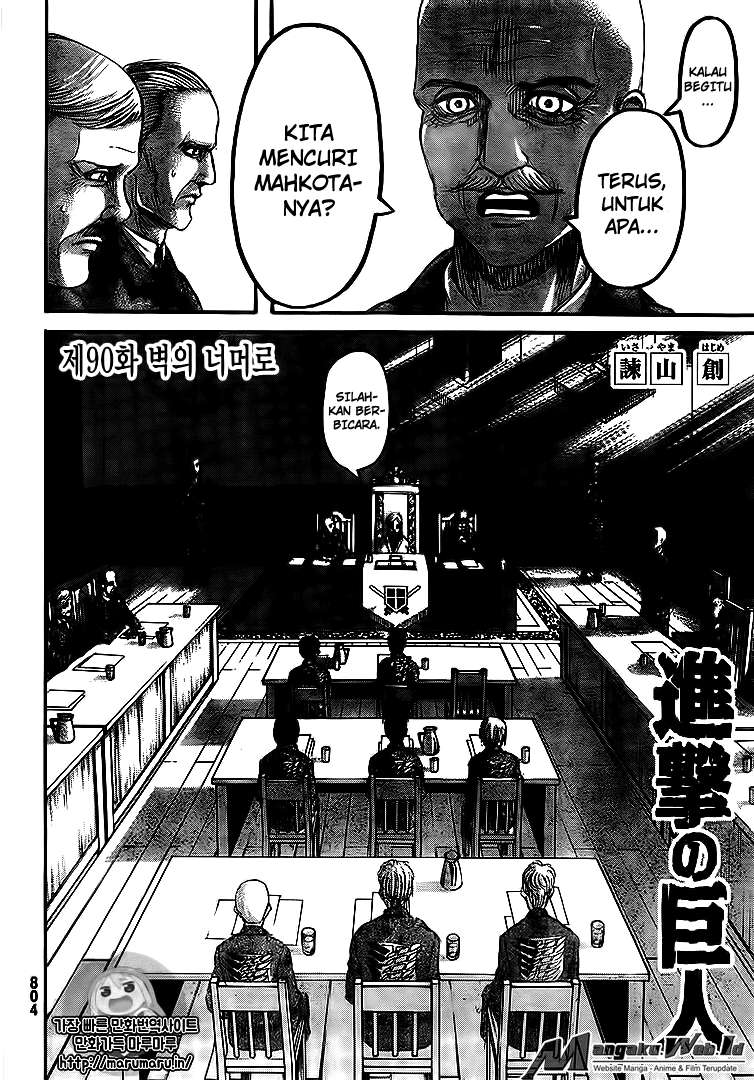 Shingeki no Kyojin Chapter 90 Gambar 3
