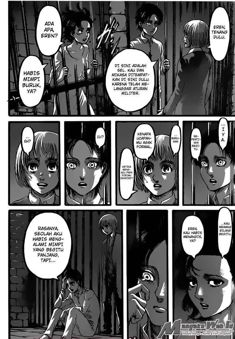 Shingeki no Kyojin Chapter 87 Gambar 27