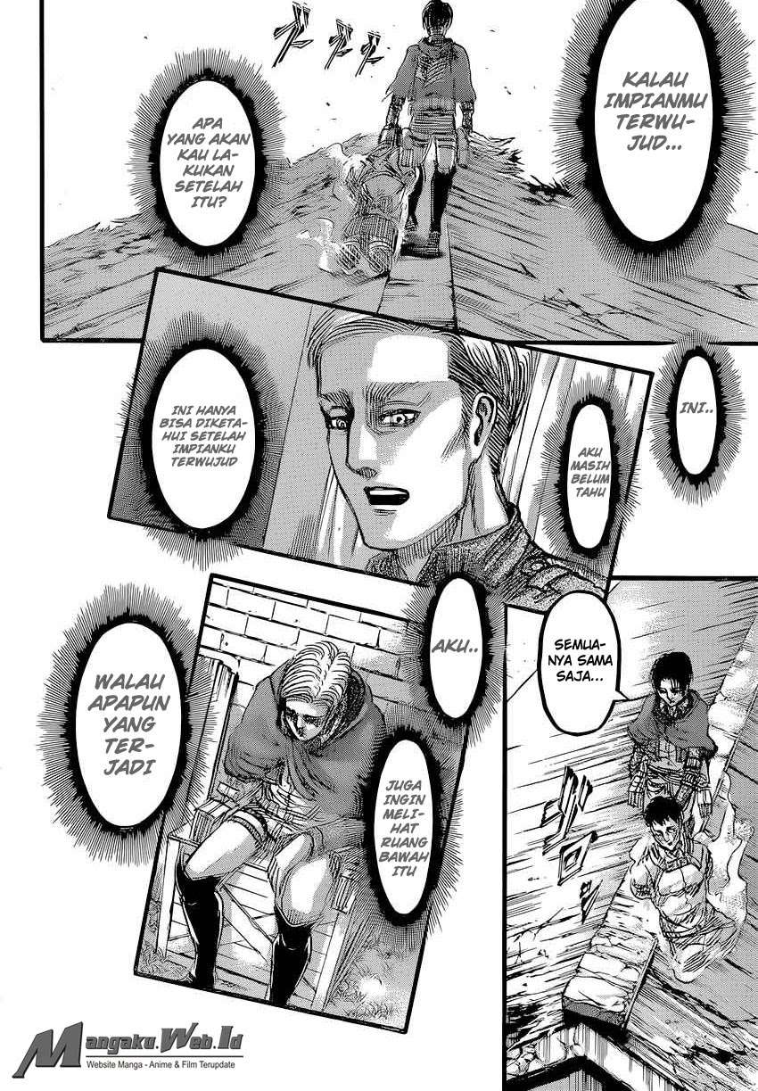 Shingeki no Kyojin Chapter 84 Gambar 33