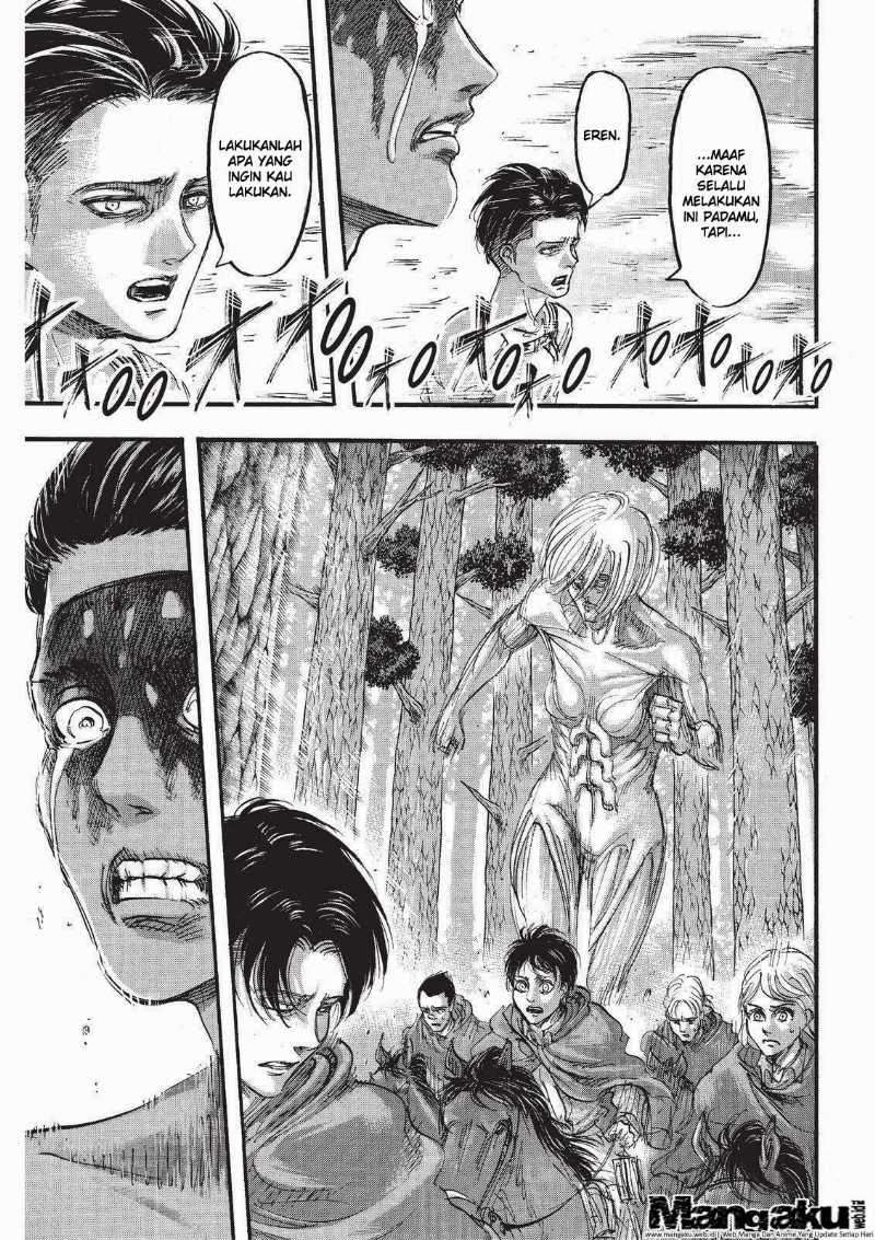 Shingeki no Kyojin Chapter 66 Gambar 42