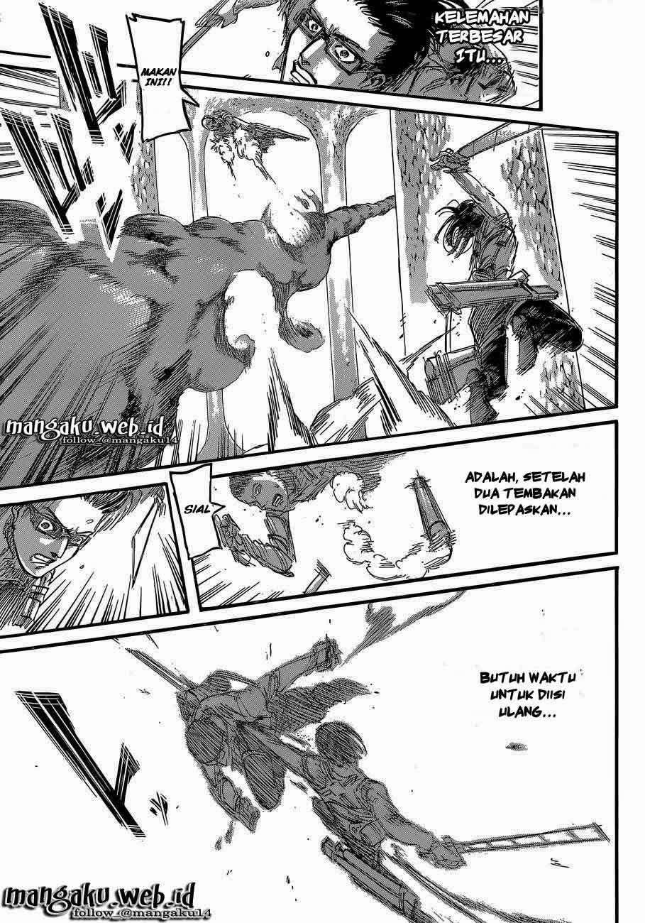 Shingeki no Kyojin Chapter 64 Gambar 24