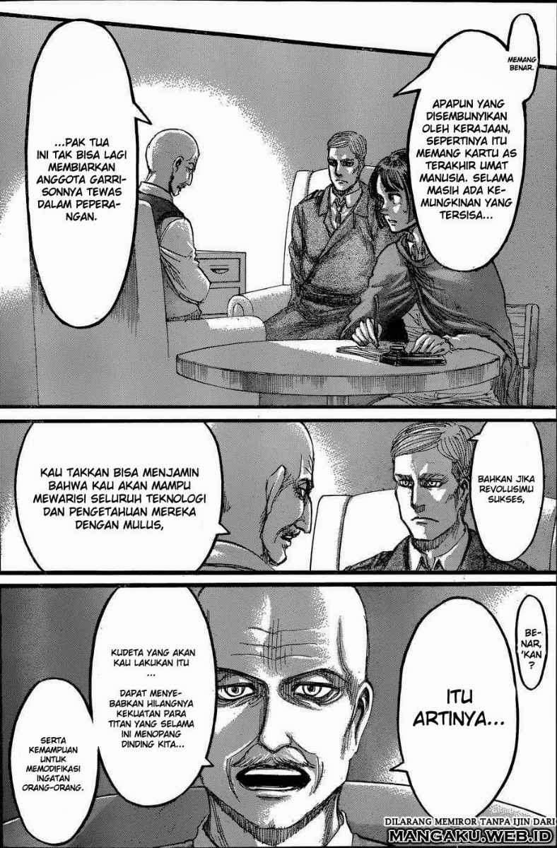 Shingeki no Kyojin Chapter 61 Gambar 13