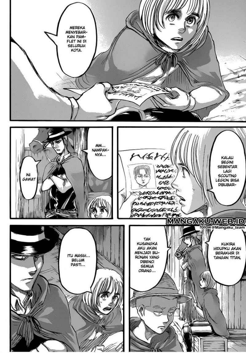 Shingeki no Kyojin Chapter 57 Gambar 34