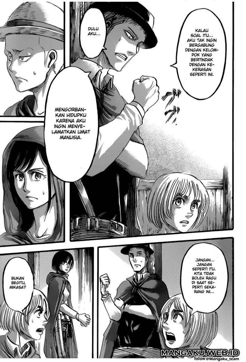 Shingeki no Kyojin Chapter 57 Gambar 37