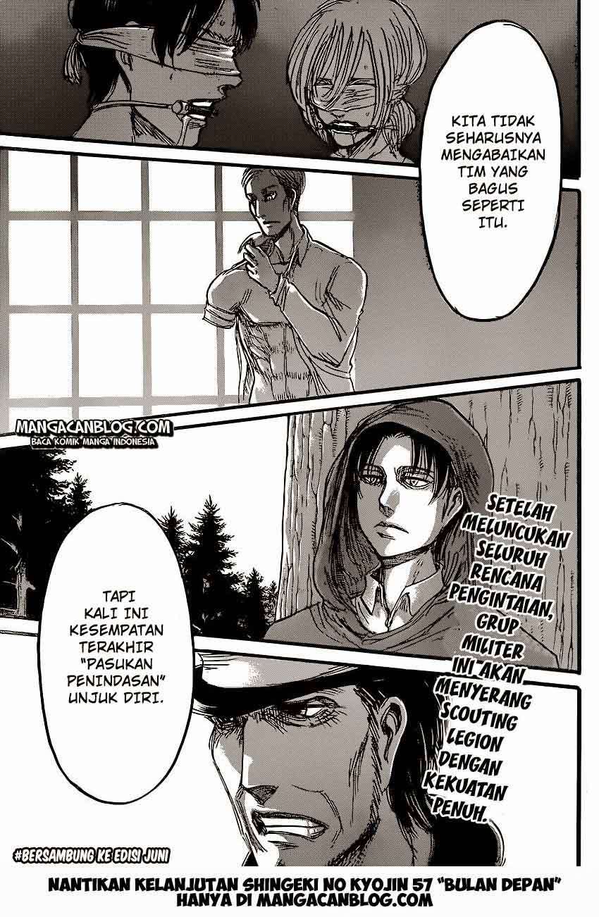 Shingeki no Kyojin Chapter 56 Gambar 45