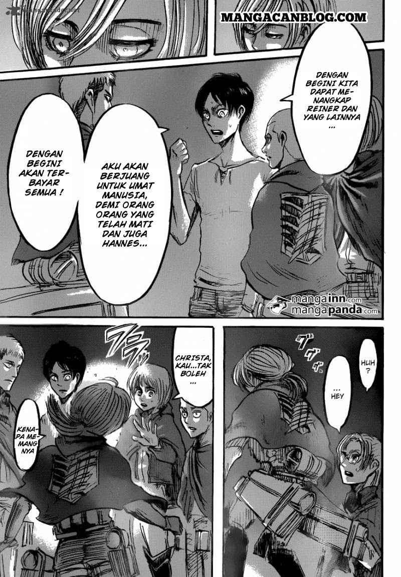 Shingeki no Kyojin Chapter 51 Gambar 16
