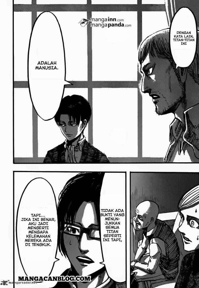 Shingeki no Kyojin Chapter 51 Gambar 33