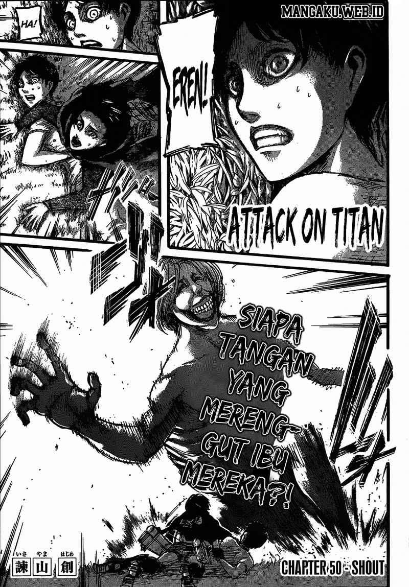 Shingeki no Kyojin Chapter 50 Gambar 5