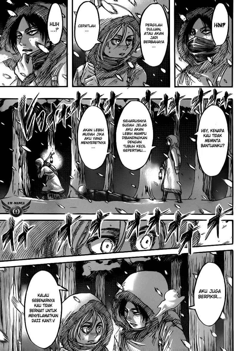 Shingeki no Kyojin Chapter 40 Gambar 23