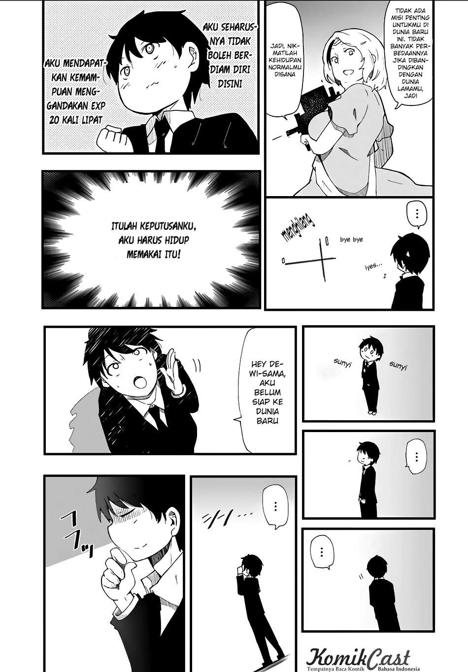 Seichou Cheat de Nandemo Dekiru you ni Natta ga, Mushoku dake wa Yamerarenai you desu Chapter 1 Gambar 13