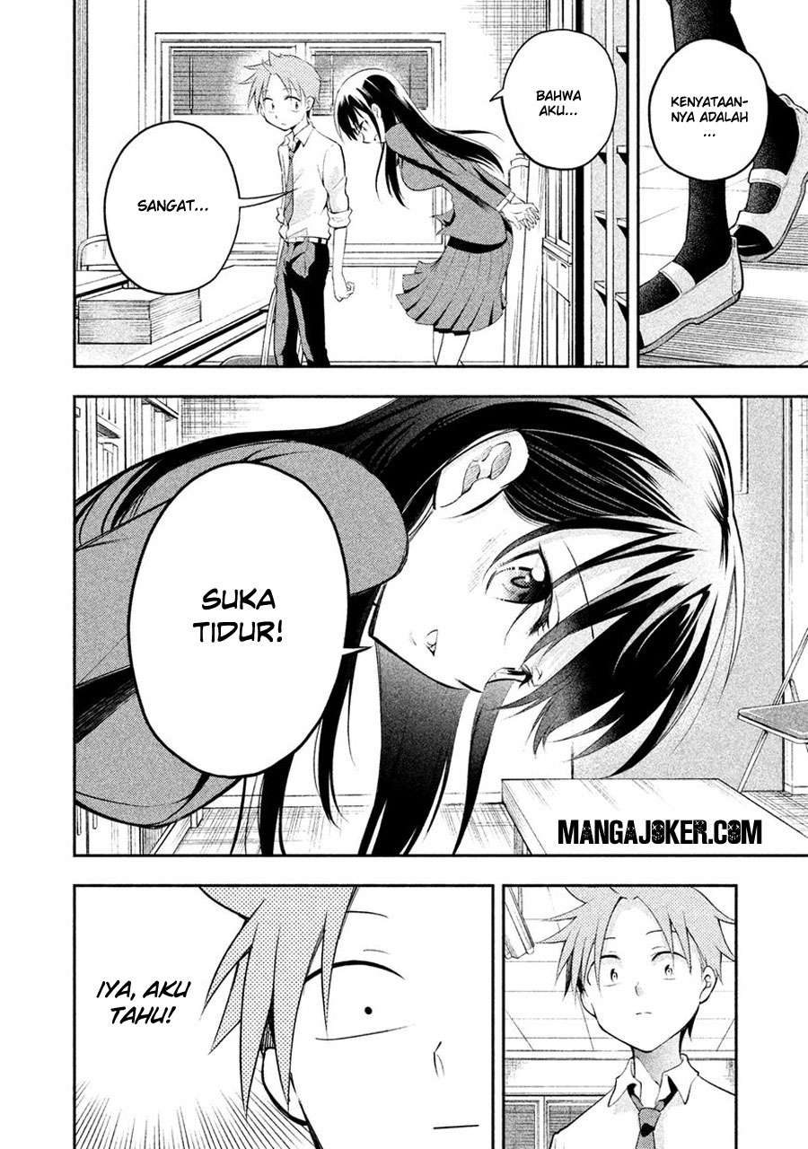 Saeki-san wa Nemutteru Chapter 6 Gambar 7