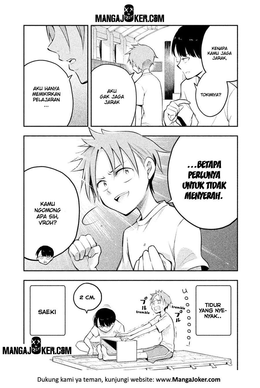 Saeki-san wa Nemutteru Chapter 5 Gambar 8