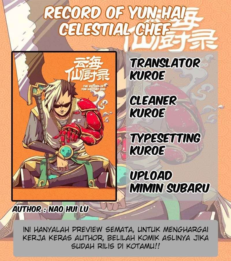Baca  Record of Yun Hai Celestial Chef Chapter 1 Gambar 2