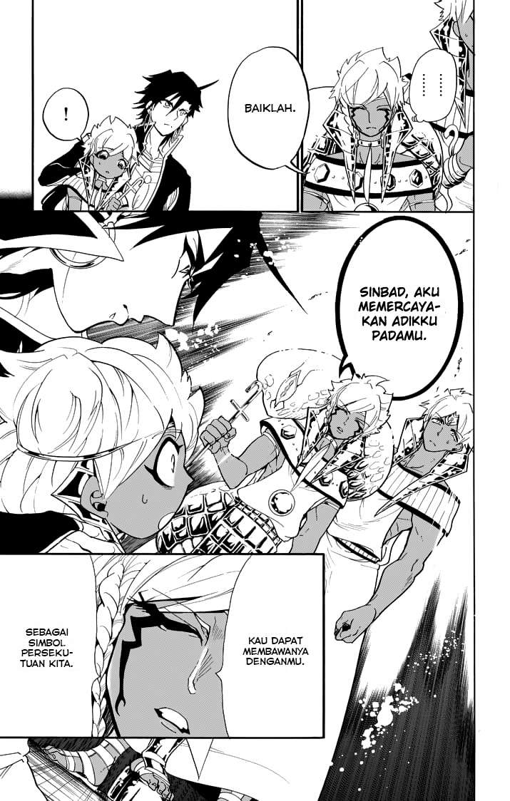 Magi - Sinbad no Bouken Chapter 111 Gambar 4