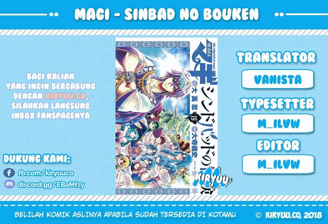 Baca Komik Magi - Sinbad no Bouken Chapter 109 Gambar 1