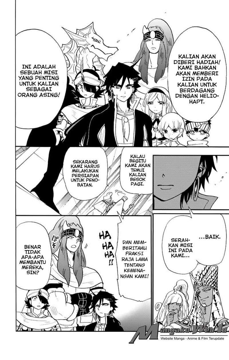 Magi - Sinbad no Bouken Chapter 93 Gambar 11