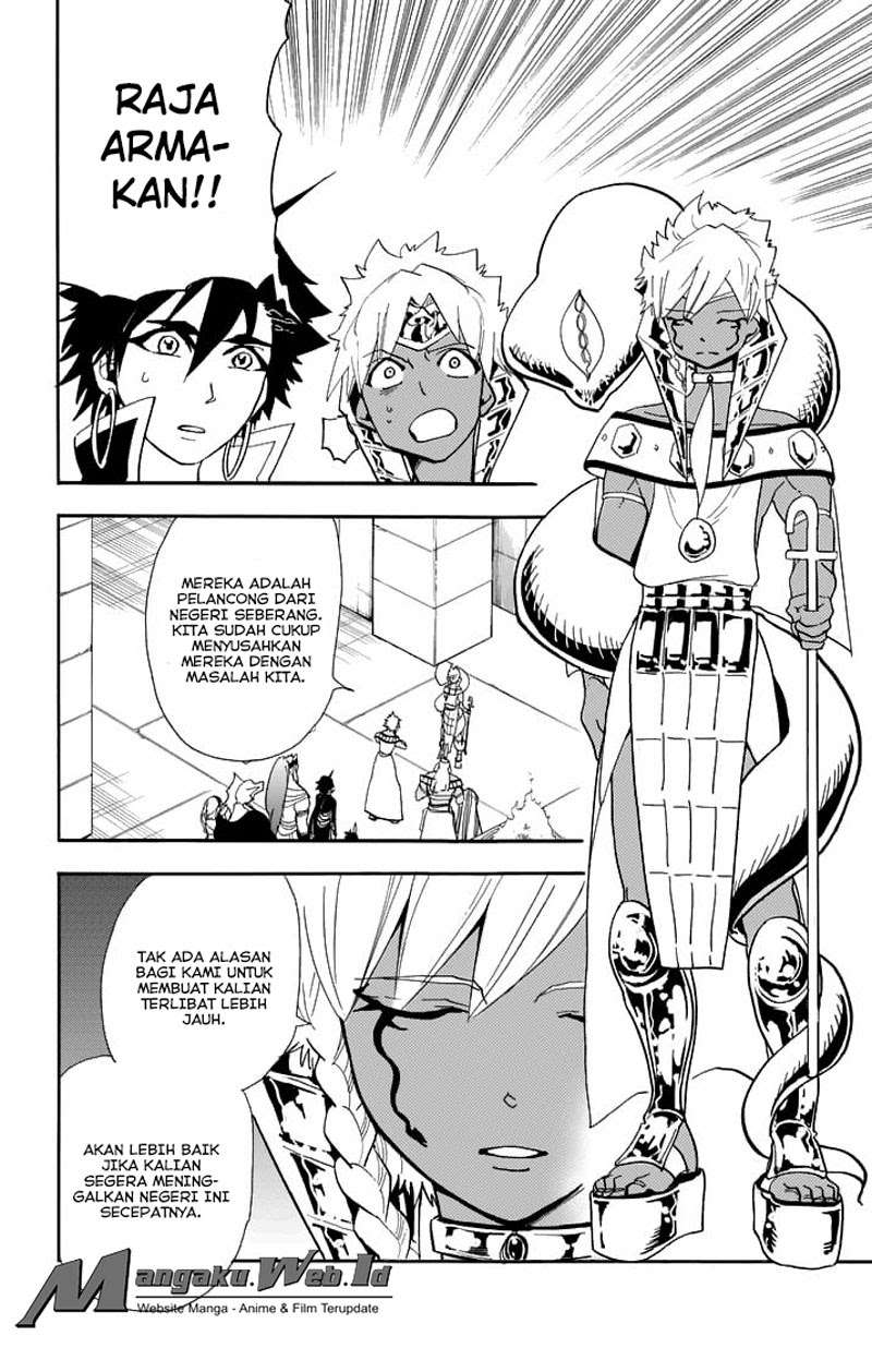Magi - Sinbad no Bouken Chapter 92 Gambar 7