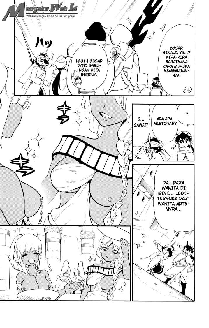 Magi - Sinbad no Bouken Chapter 88 Gambar 4