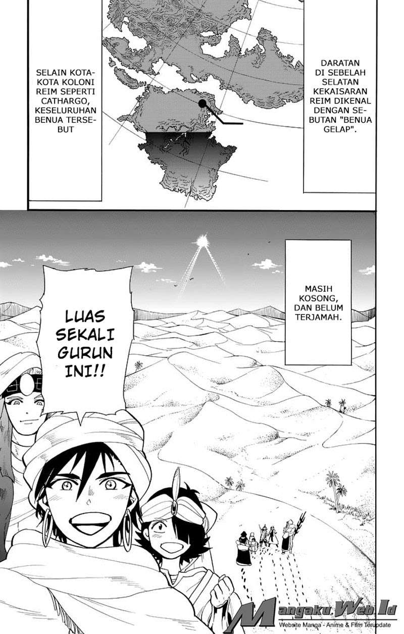 Magi - Sinbad no Bouken Chapter 87 Gambar 4