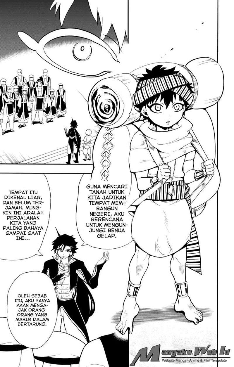 Magi - Sinbad no Bouken Chapter 87 Gambar 6