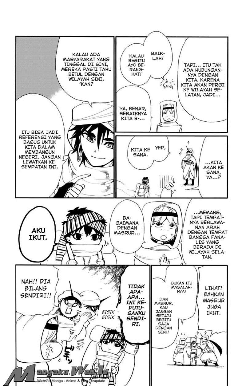 Magi - Sinbad no Bouken Chapter 87 Gambar 9
