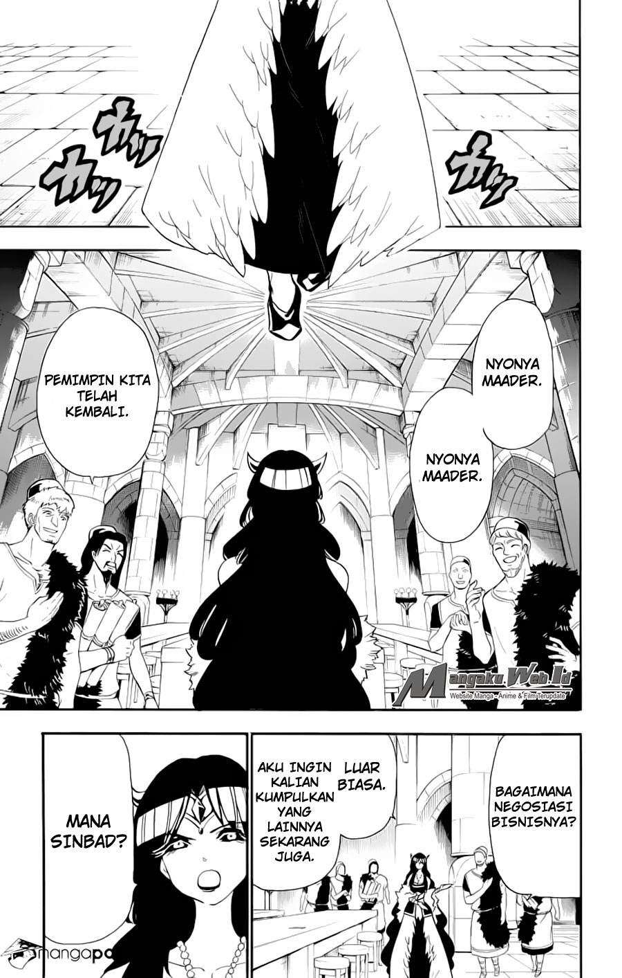 Baca  Magi - Sinbad no Bouken Chapter 76 Gambar 2