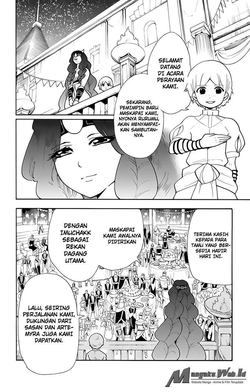 Magi - Sinbad no Bouken Chapter 74 Gambar 4