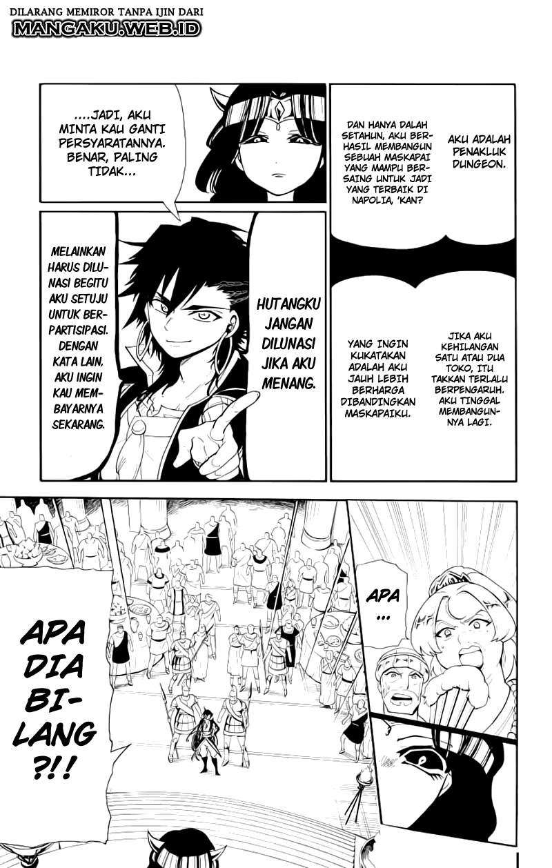 Magi - Sinbad no Bouken Chapter 62 Gambar 13