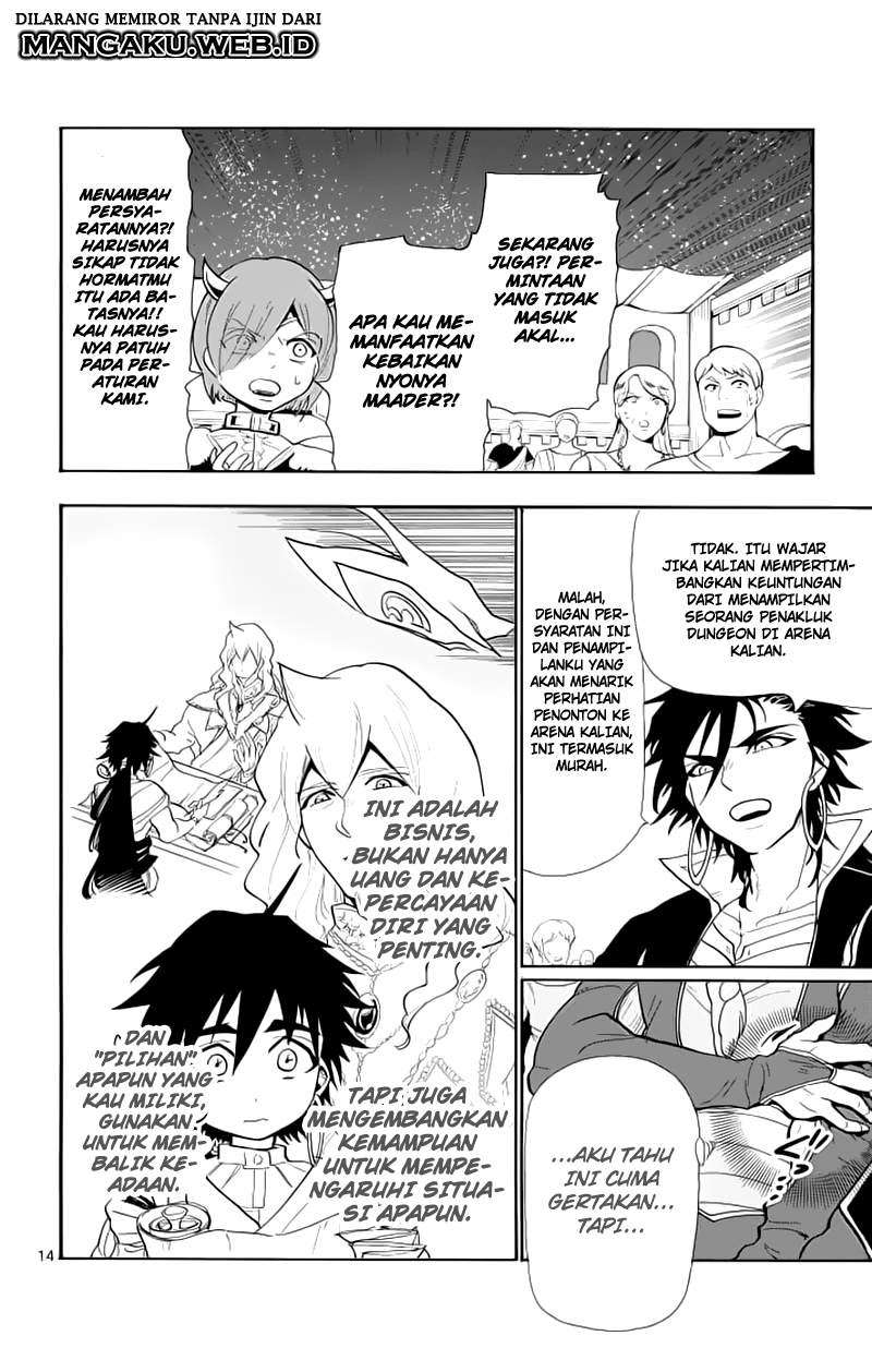 Magi - Sinbad no Bouken Chapter 62 Gambar 14