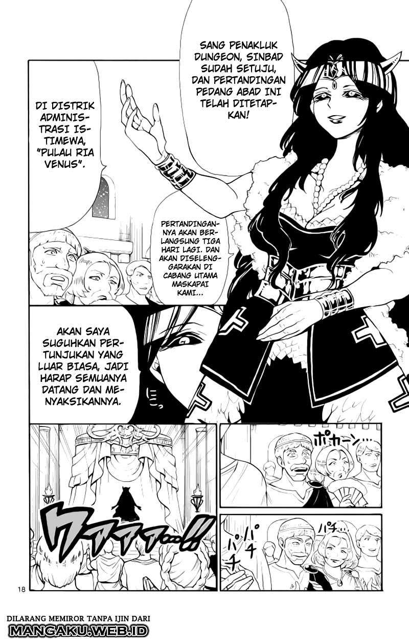 Magi - Sinbad no Bouken Chapter 62 Gambar 18