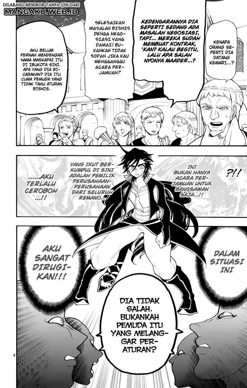 Magi - Sinbad no Bouken Chapter 62 Gambar 4