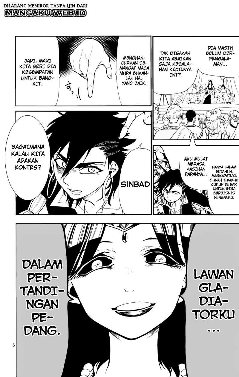 Magi - Sinbad no Bouken Chapter 62 Gambar 6