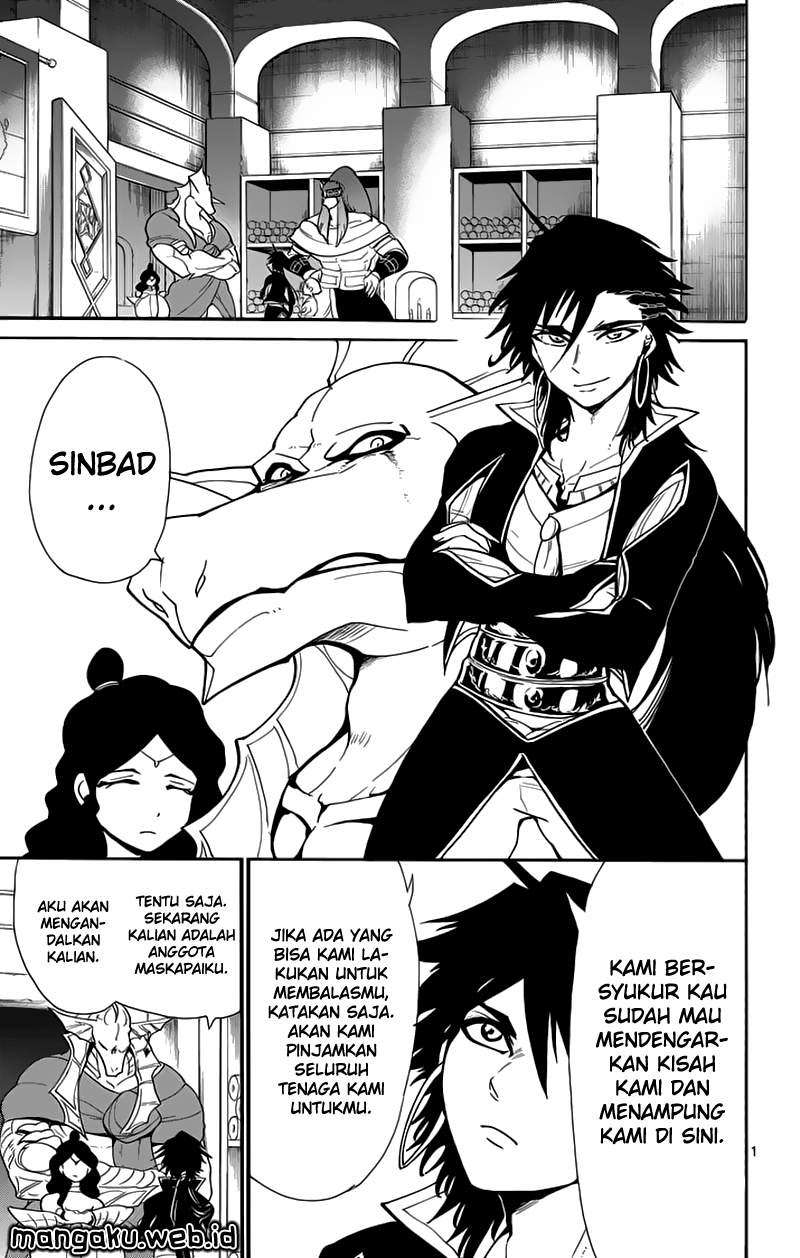 Baca Komik Magi - Sinbad no Bouken Chapter 60 Gambar 1