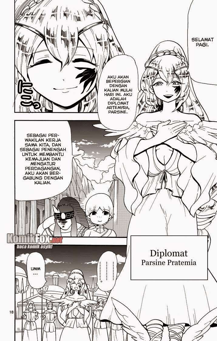 Magi - Sinbad no Bouken Chapter 54 Gambar 18